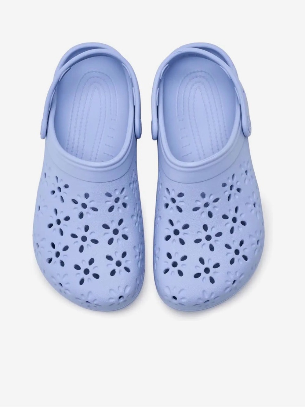NWT Crocs Classic Floral Cut Out Clog